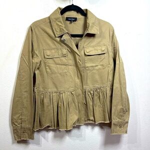 (W1) Lea & Viola Women's Brown Jacket, Size XS